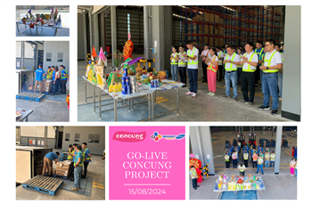 CJ Gemadept Logistics x ConCung Go-Live Success: Accelerating the Journey of Retail Logistics Development!